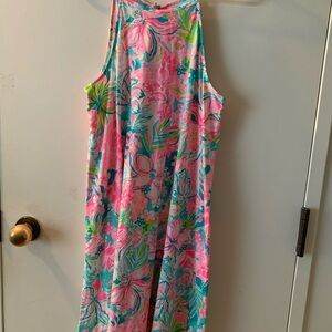Medium Lily Pulitzer “Margot” dress. High neck with tie in the back